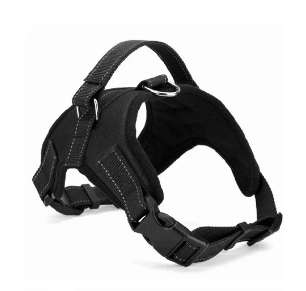 Nylon Heavy Duty Dog Pet Harness Collar  Padded Extra Big Large Medium Small Dog Harnesses vest Husky Dogs Supplies